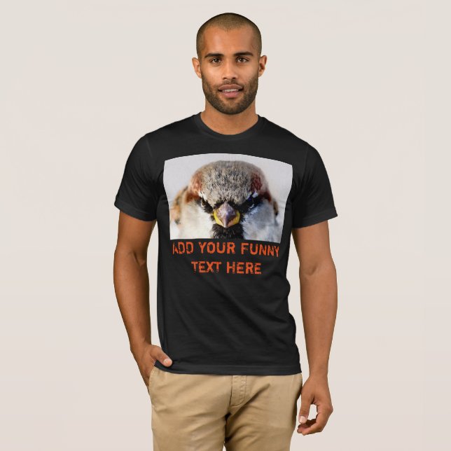 Serious Sparrow T-Shirt (Front Full)