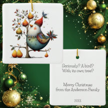 Seriously? A bird? Partridge in a Pear Tree