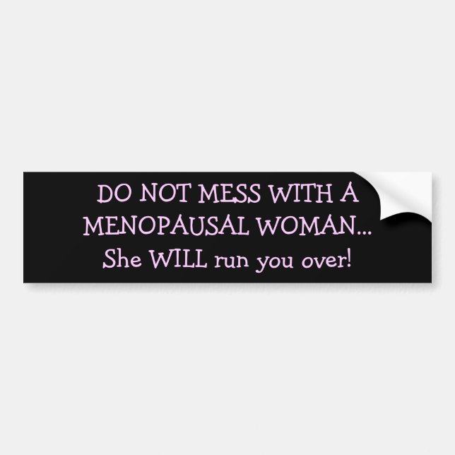 Seriously! Bumper Sticker (Front)