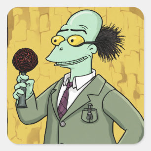 "Seriously Funny Stickers: A Laugh a Minute!" Square Sticker