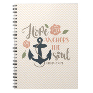 Sermon Notes: Hope that anchors the soul. Notebook