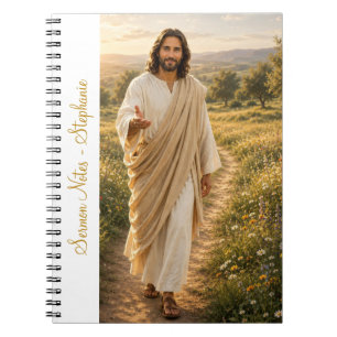 Sermon Notes Jesus Christian Bible Study Journal