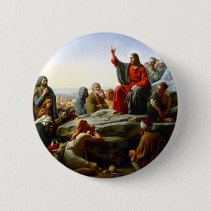 Sermon on the Mount 2 Inch Round Button