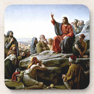 Sermon on the Mount - Carl Bloch painting Coaster