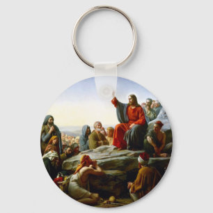 Sermon on the Mount Keychain