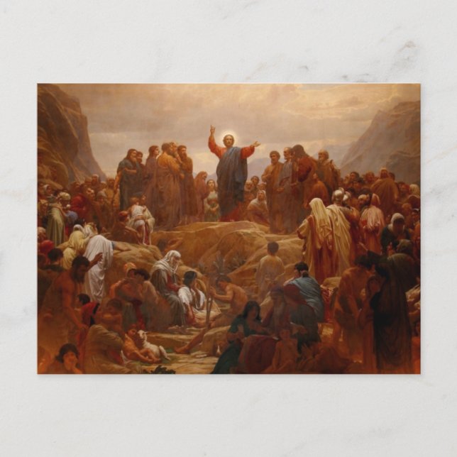 Sermon on the Mount Postcard (Front)