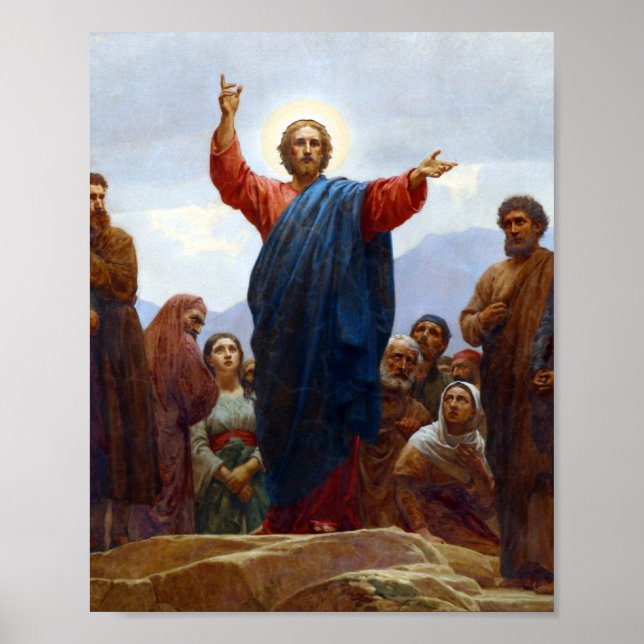 Sermon on the Mount Poster (Front)
