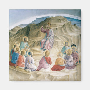 Sermon on the Mount Square Magnet