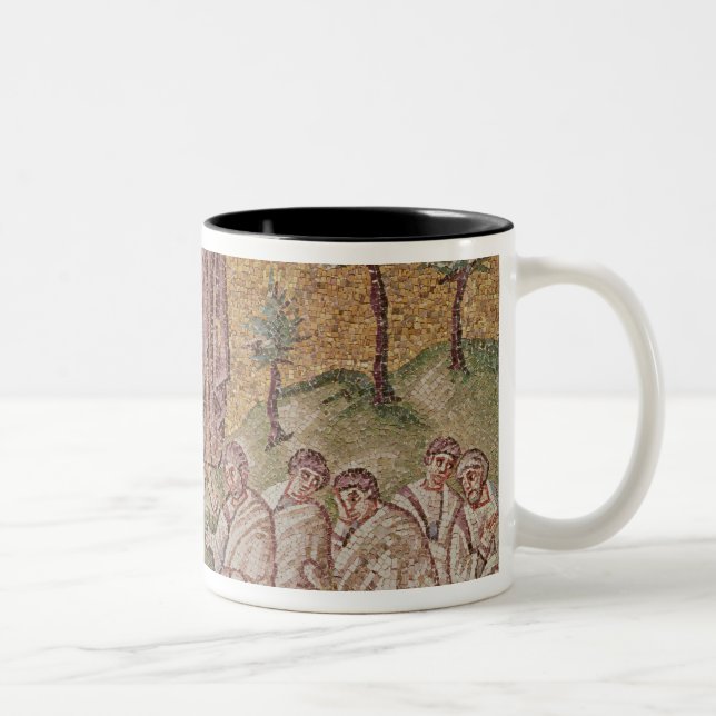 Sermon on the Mount Two-Tone Coffee Mug (Right)