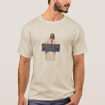 Sermon on the Senate T-Shirt<br><div class="desc">Biblical meets bureaucracy—satirical political preaching from the pulpit.</div>