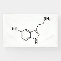 serotonin chemical formula science symbol elements