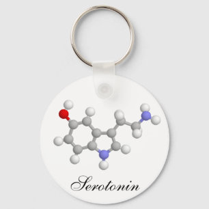 Serotonin Keychain