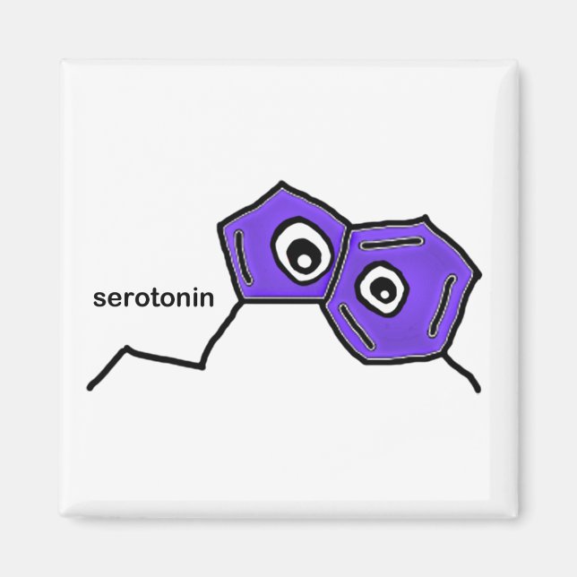 Serotonin Magnet (Front)