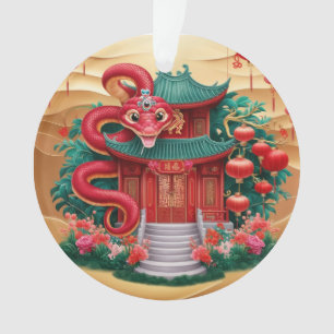 Serpent à bois de la maison