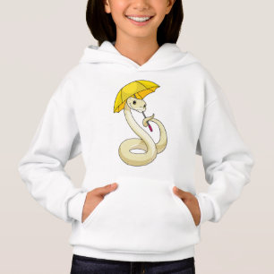 Serpent avec parapluie