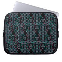 Serpent Chasing Tail Seamless Pattern