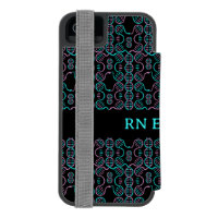 Serpent Chasing Tail Seamless Pattern Nurse Name G