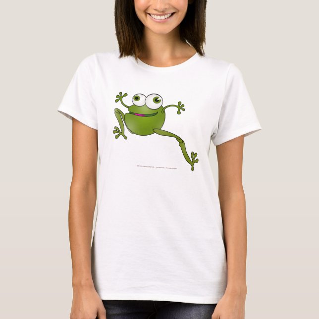 Serpent courant - grenouille - T-shirt de femmes (Devant)