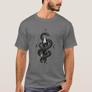 Serpent Crystal Graphic T-Shirt