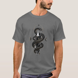 Serpent Crystal Graphic T-Shirt