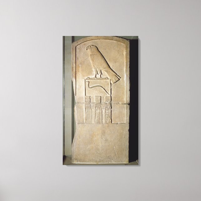 Serpent king stela, c.3000 BC (limestone) (also se Canvas Print (Front)