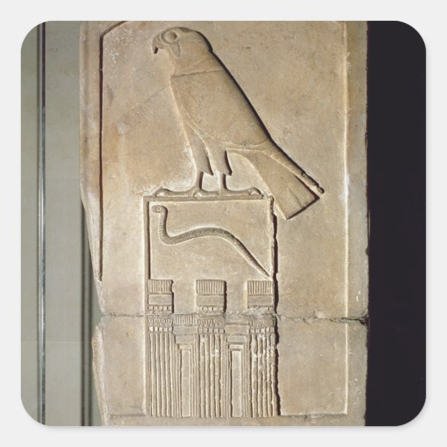 Serpent king stela, c.3000 BC (limestone) (also se Square Sticker (Front)