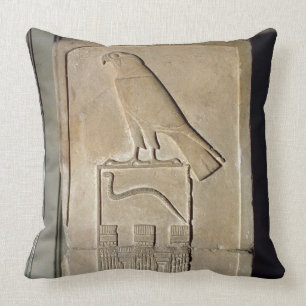 Serpent king stela, c.3000 BC (limestone) (also se Throw Pillow