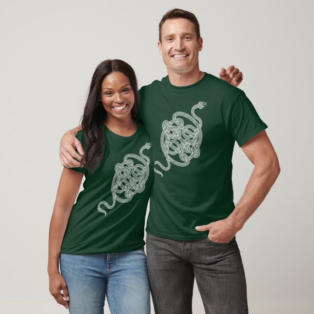 Serpent Knot [white] T-Shirt (Unisex)