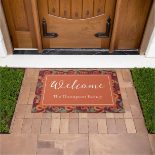 Serpent Luxe Pattern - The White Lotus Doormat