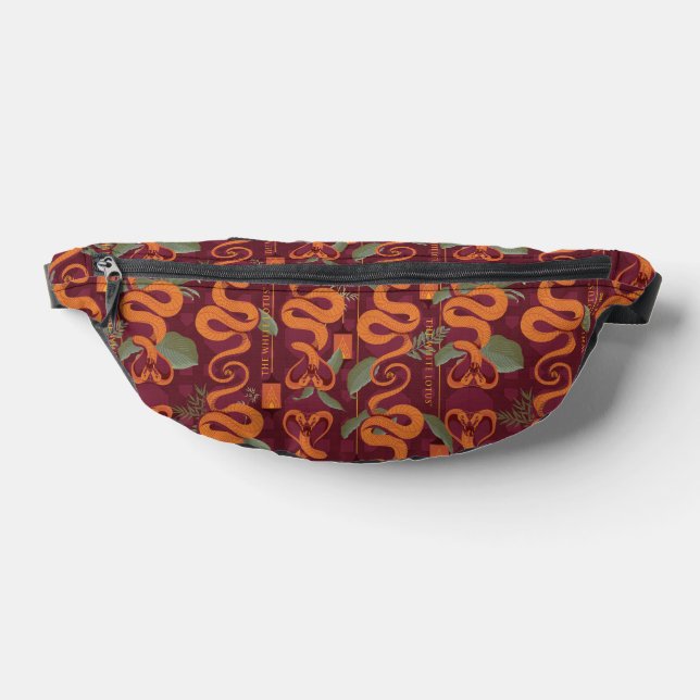 Serpent Luxe Pattern - The White Lotus Fanny Pack (Lay Down)