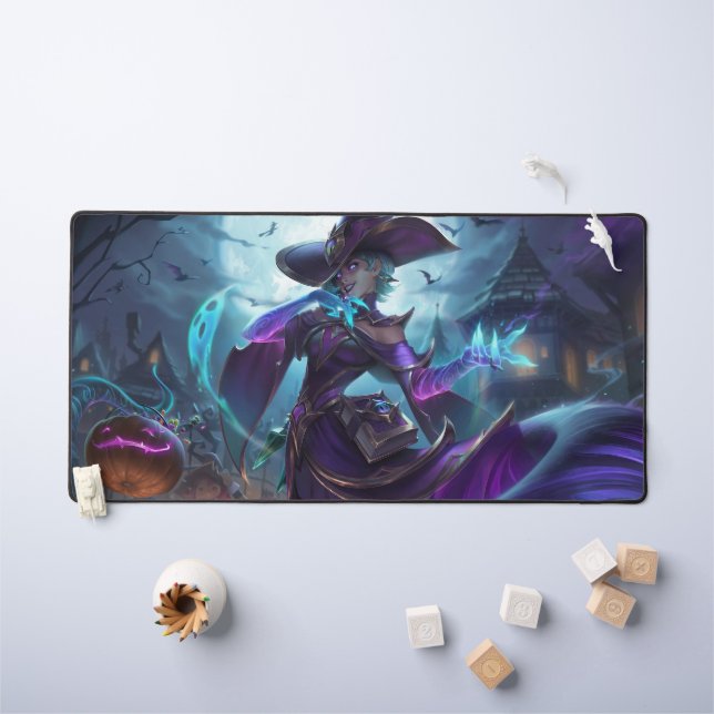 Serpent’s Embrace Gaming Desk Mat | Assassin fans (Kids Table)
