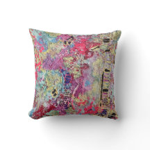 Serpent Skin Coussin Electric Neon Gras Coloré