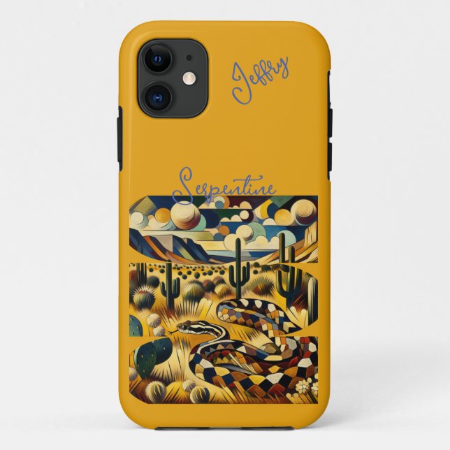 Serpentine Case-Mate iPhone Case (Back)