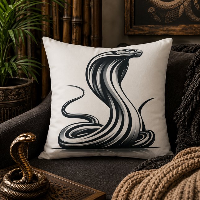 Serpentine Comfort: Cobra-Shaped Pillow for Exotic (Serpentine Comfort: Cobra-Shaped Pillow for Exotic)