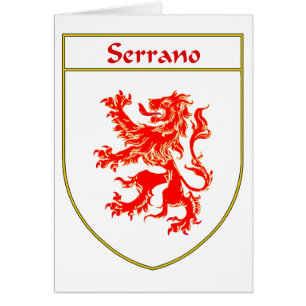 Serrano Coat of Arms/Family Crest