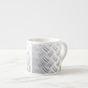 Serrated sheet background espresso cup