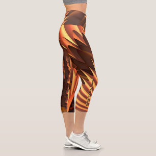 Serrations Capri Leggings