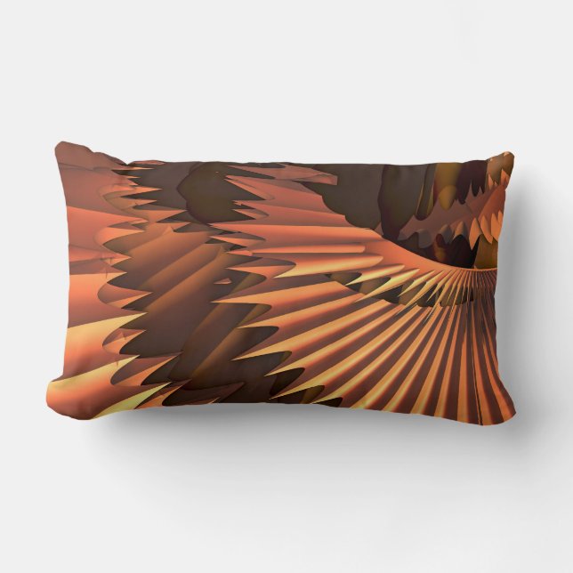 Serrations Lumbar Pillow (Front)