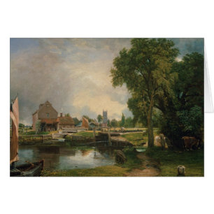 Serrure de John Constable   Dedham et moulin, 1820