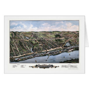 Serrures de Windsor, carte panoramique de CT -