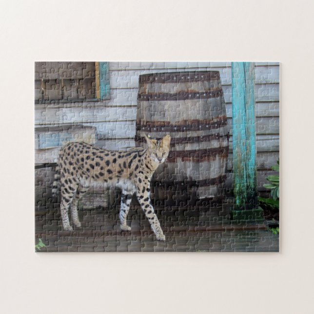 Serval  - Big Cat Puzzle (Horizontal)