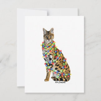 Serval - carte de vacances