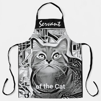 Servant for the Cat customize All-Over Print Apron