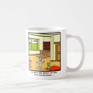 Servants: Cat cartoon Coffee Mug