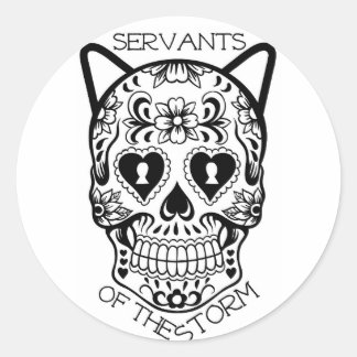 Servants of the Storm sticker