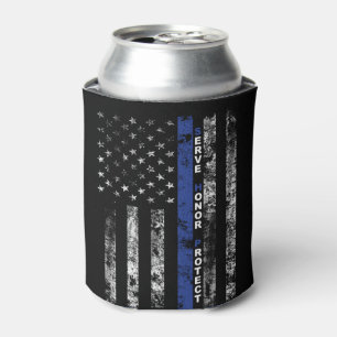 Serve Honour Protect Can Cooler