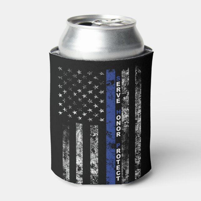 Serve Honour Protect Can Cooler (Can Front)