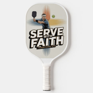 Serve With Faith Christian Pickleball Paddle