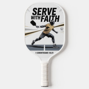 Serve With Faith Christian Pickleball Paddle