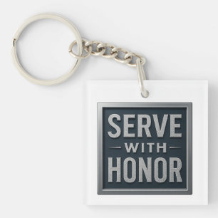 Serve With Honor™ LDS Keychain